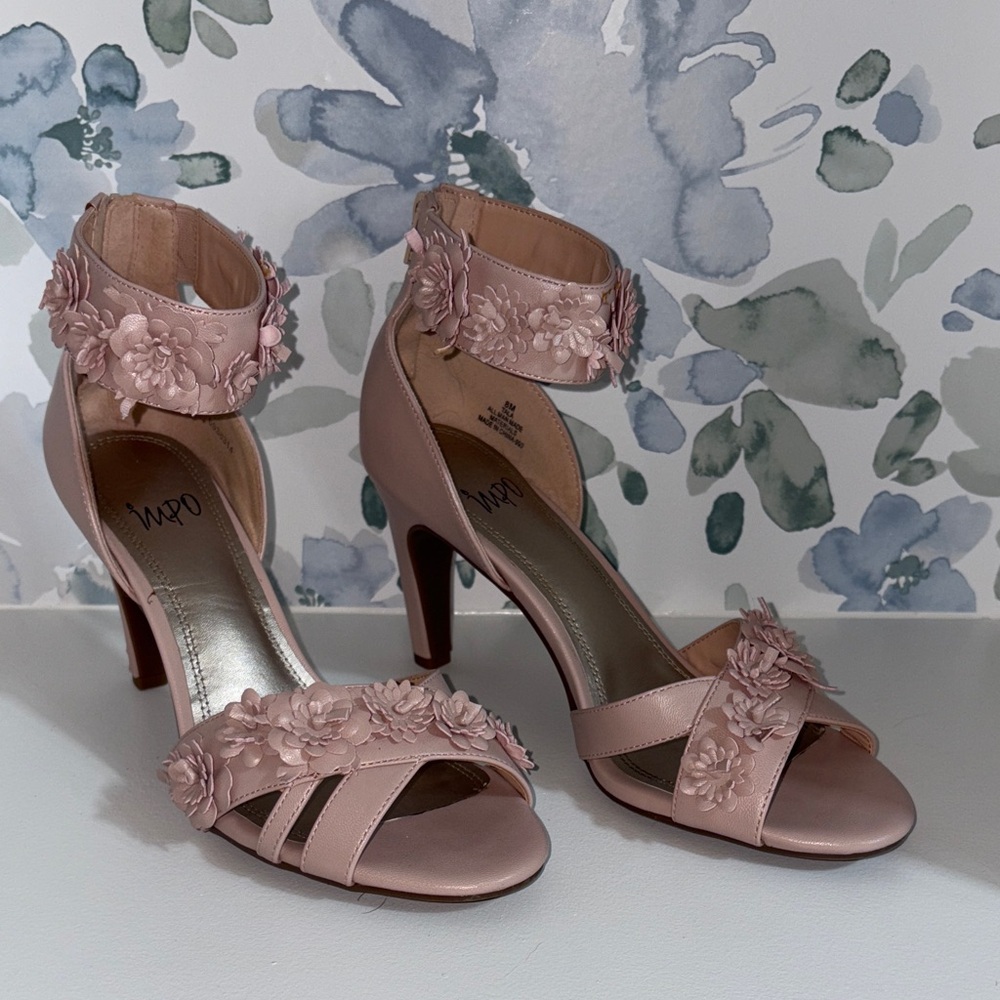 Impo Pink Floral Women's Heels